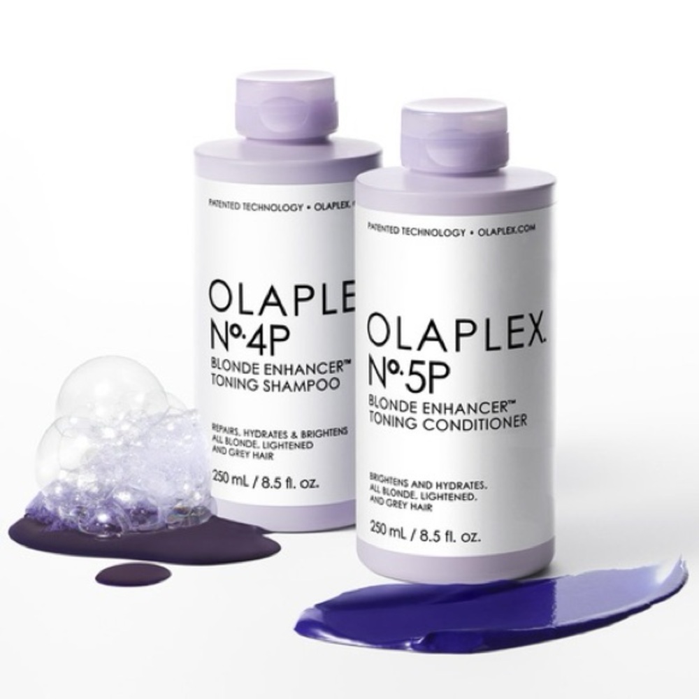 OLAPLEX BLONDE HAIR SHAMPOO AND CONDITIONER - FULL SIZE - BRAND NEW & SEALED